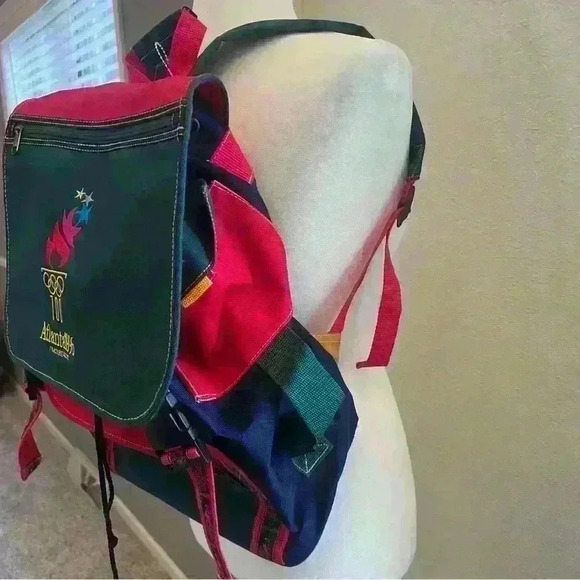 Vintage Atlanta 1996 Olympics 100th Anniversary Backpack - Picture 2 of 16